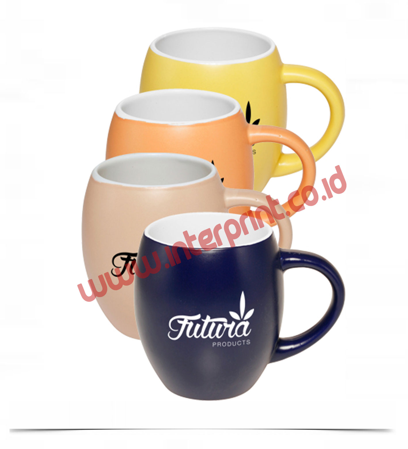 Mug Tangkai Warna