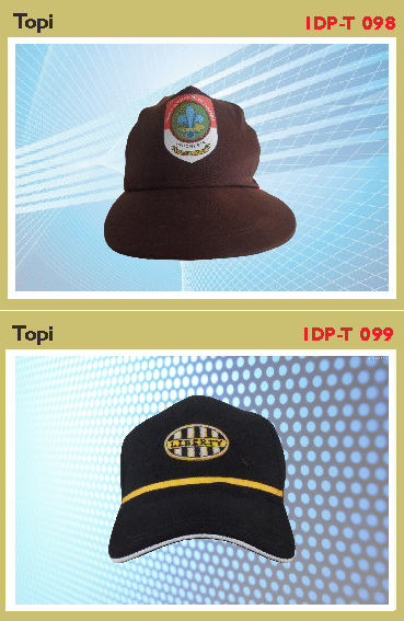 TOPI PERUSAHAAN BORDIR